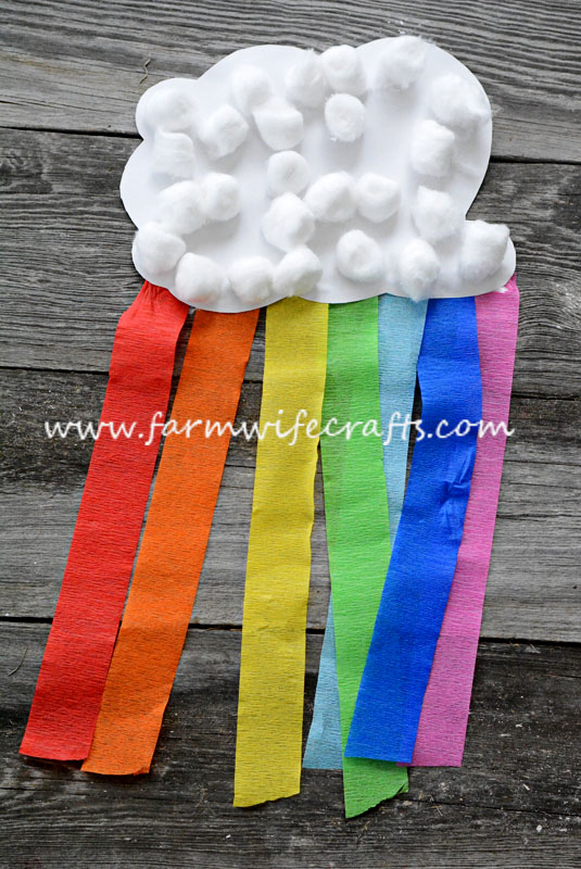 Paper Rainbow, Rainbow Craft For Kids, Rainbow Craft Ideas With Paper