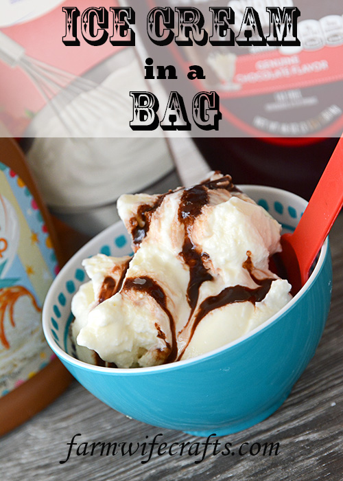 Homemade Ice Cream in a Bag 
